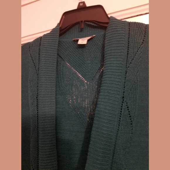 Teal Cardigan - Picture 2 of 5